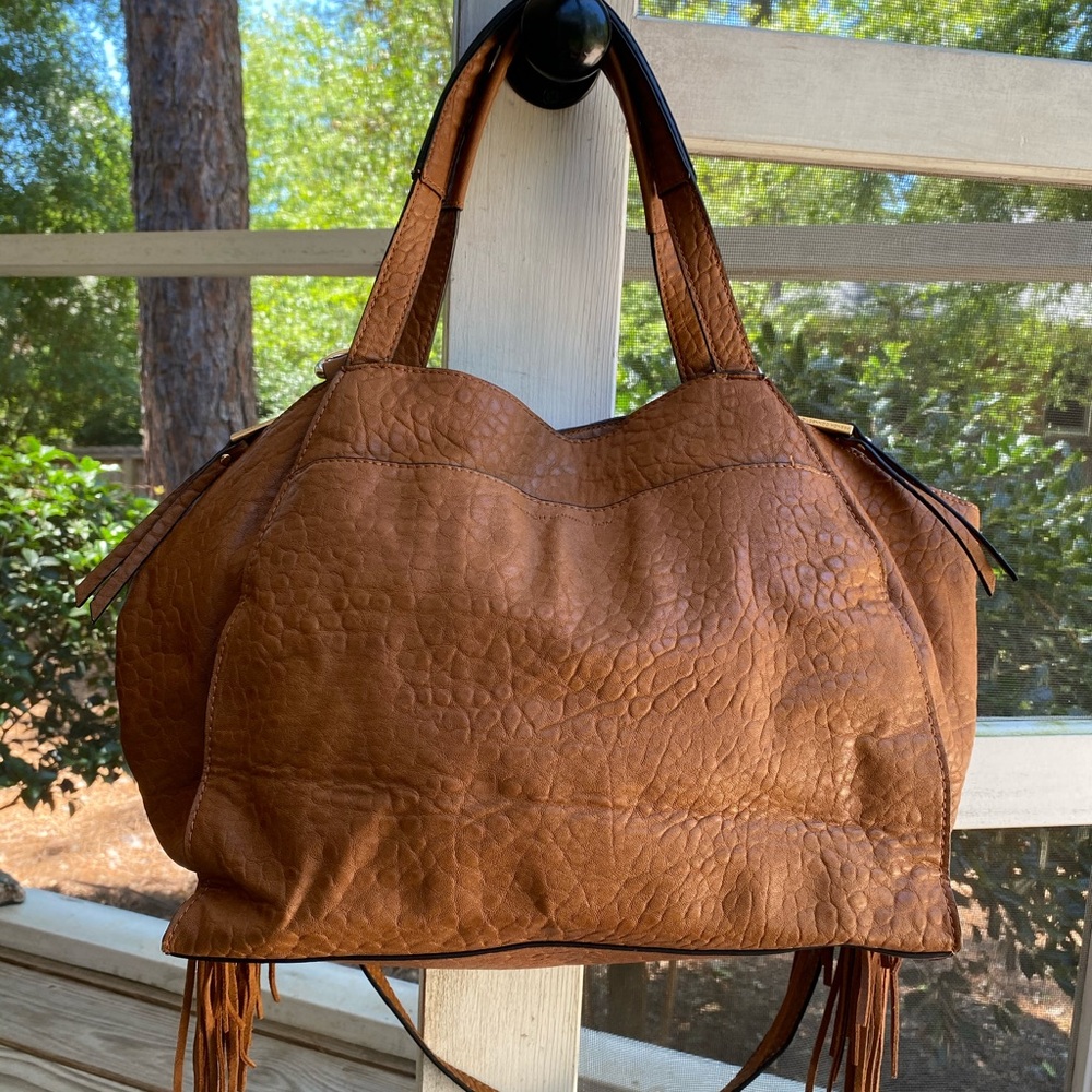 {French Connection} ‘Bowie’ Satchel in Nutmeg 🌰 - Picture 2 of 6